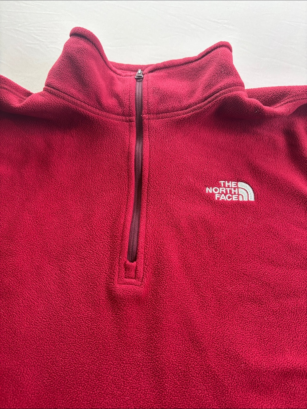 The North Face Red Fleece Sweatshirt
